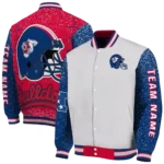 customized-fresno-state-bulldogs-speckled-arms-red-gray-varsity-jacket-best-selling.webp