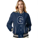 customized-georgetown-hoyas-chevron-arrow-blue-varsity-jacket-best-selling.webp