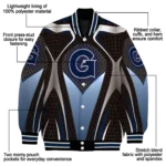 customized-georgetown-hoyas-mesh-chest-grey-black-varsity-jacket-best-selling.webp