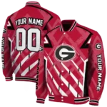 customized-georgia-bulldogs-chevron-angles-red-varsity-jacket-best-selling.webp