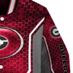 customized-georgia-bulldogs-power-plate-red-varsity-jacket-best-selling.webp