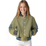 customized georgia tech yellow jackets chevron arrow gold varsity jacket best selling.webp
