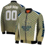 customized-georgia-tech-yellow-jackets-hexagon-grid-gold-bomber-jacket-best-selling.webp
