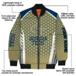 customized-georgia-tech-yellow-jackets-hexagon-grid-gold-bomber-jacket-best-selling.webp