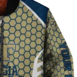 customized-georgia-tech-yellow-jackets-hexagon-grid-gold-bomber-jacket-best-selling.webp