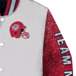 customized-gonzaga-bulldogs-speckled-arms-blue-gray-varsity-jacket-best-selling.webp