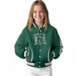 customized-hawaii-rainbow-warriors-chevron-arrow-green-varsity-jacket-best-selling.webp