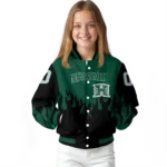 customized-hawaii-rainbow-warriors-flame-border-green-black-varsity-jacket-best-selling.webp