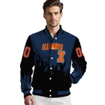 customized-illinois-fighting-illini-flame-border-blue-black-varsity-jacket-best-selling.webp