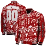customized indiana hoosiers pyramid shapes red varsity jacket best selling.webp