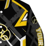 customized iowa hawkeyes chevron angles black varsity jacket best selling.webp