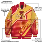 customized iowa state cyclones star burst red varsity jacket best selling.webp
