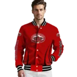 customized-jacksonville-state-gamecocks-chevron-arrow-red-varsity-jacket-best-selling.webp
