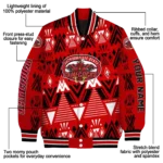 customized jacksonville state gamecocks pyramid shapes red varsity jacket best selling.webp