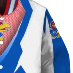 customized-kansas-jayhawks-v-stripes-blue-white-varsity-jacket-best-selling.webp