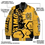 customized-kennesaw-state-owls-hexagon-cluster-gold-black-varsity-jacket-best-selling.webp