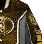 customized-kennesaw-state-owls-power-plate-gold-varsity-jacket-best-selling.webp
