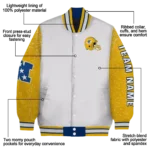 customized-kent-state-golden-flashes-speckled-arms-navy-blue-gray-varsity-jacket-best-selling.webp