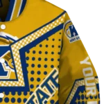 customized kent state golden flashes star burst navy blue varsity jacket best selling.webp