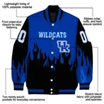 customized-kentucky-wildcats-flame-border-blue-black-varsity-jacket-best-selling.webp