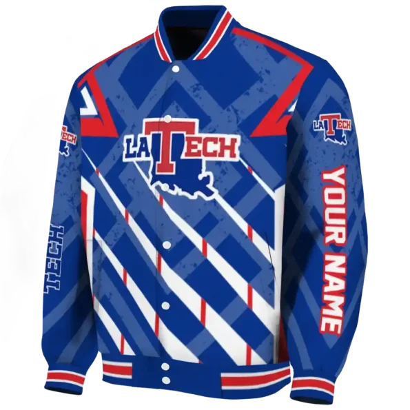 customized la tech chevron angles blue varsity jacket best selling.webp