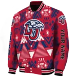 customized liberty flames pyramid shapes red varsity jacket best selling.webp
