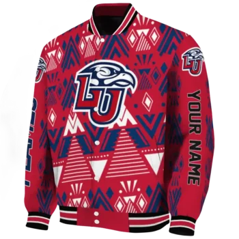 customized liberty flames pyramid shapes red varsity jacket best selling.webp
