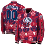 customized liberty flames pyramid shapes red varsity jacket best selling.webp