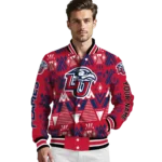 customized liberty flames pyramid shapes red varsity jacket best selling.webp