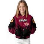 customized-louisiana-monroe-warhawks-flame-border-red-black-varsity-jacket-best-selling.webp