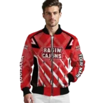 customized-louisiana-ragin-cajuns-chevron-angles-red-bomber-jacket-best-selling.webp