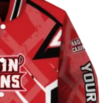 customized louisiana ragin cajuns chevron angles red varsity jacket best selling.webp