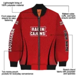 customized-louisiana-ragin-cajuns-chevron-arrow-red-bomber-jacket-best-selling.webp