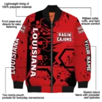 customized-louisiana-ragin-cajuns-hexagon-cluster-red-black-bomber-jacket-best-selling.webp