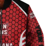 customized-louisiana-ragin-cajuns-hexagon-grid-red-bomber-jacket-best-selling.webp