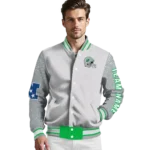 customized-marshall-thundering-herd-speckled-arms-green-gray-varsity-jacket-best-selling.webp
