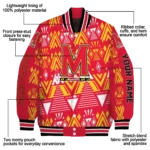 customized maryland terrapins pyramid shapes red varsity jacket best selling.webp