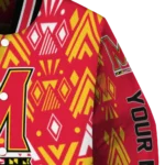 customized maryland terrapins pyramid shapes red varsity jacket best selling.webp