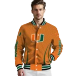 customized-miami-hurricanes-chevron-arrow-orange-varsity-jacket-best-selling.webp