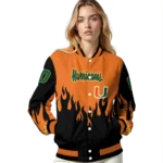 customized-miami-hurricanes-flame-border-orange-black-varsity-jacket-best-selling.webp