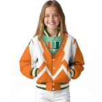 customized-miami-hurricanes-v-stripes-orange-white-varsity-jacket-best-selling.webp