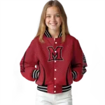customized-miami-redhawks-chevron-arrow-red-varsity-jacket-best-selling.webp