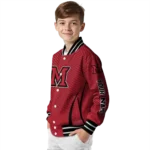 customized-miami-redhawks-chevron-arrow-red-varsity-jacket-best-selling.webp