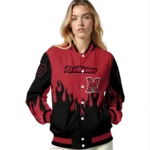 customized-miami-redhawks-flame-border-red-black-varsity-jacket-best-selling.webp