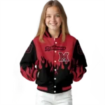 customized-miami-redhawks-flame-border-red-black-varsity-jacket-best-selling.webp