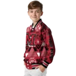 customized miami redhawks pyramid shapes red varsity jacket best selling.webp