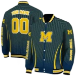 customized-michigan-wolverines-chevron-arrow-blue-varsity-jacket-best-selling.webp