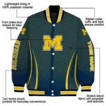 customized-michigan-wolverines-chevron-arrow-blue-varsity-jacket-best-selling.webp