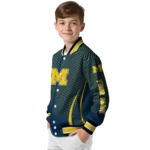 customized-michigan-wolverines-chevron-arrow-blue-varsity-jacket-best-selling.webp