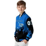 customized-middle-tennessee-blue-raiders-flame-border-blue-black-varsity-jacket-best-selling.webp